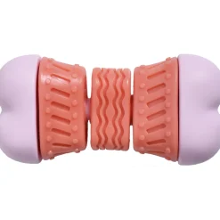 BOBBY - Jouet pour chien cubitus corail H.14,5cm