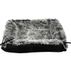 BOBBY - Matelas Multirelax ''Poilu''pour chien 2 en 1 Noir S