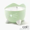 CAT IT - Fontaine a eau automatique pour chat - 2,5 l - vert