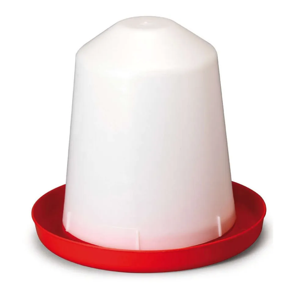 COMPAGNIE DES PET FOOD - Abreuvoir pour poules : siphoïde plastique 10 litres