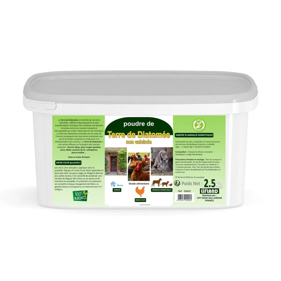 COMPAGNIE DES PET FOOD - Terre de diatomée - 2,5kg