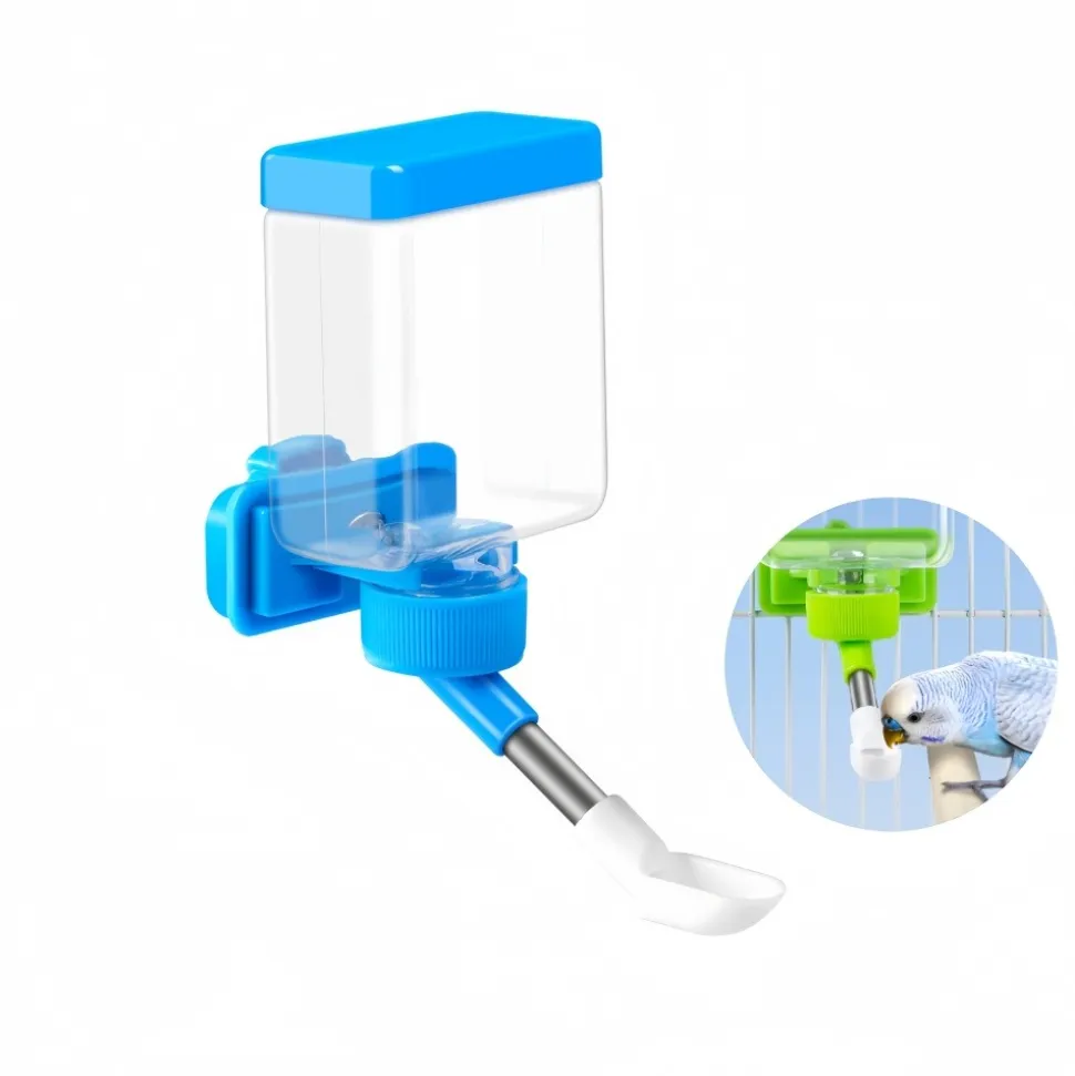 DOWNYPAWS - Abreuvoir automatique pour oiseaux-bleu
