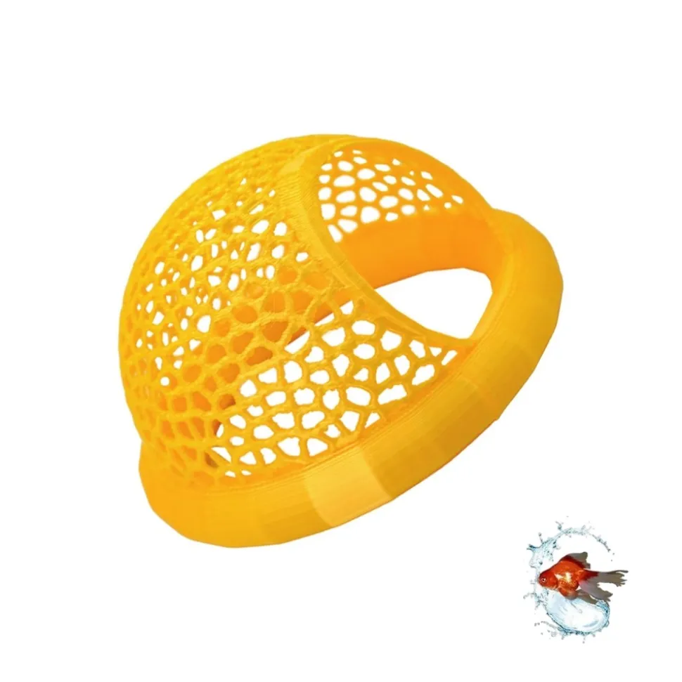DOWNYPAWS - Abri flottant naturel pour poisson d'aquarium