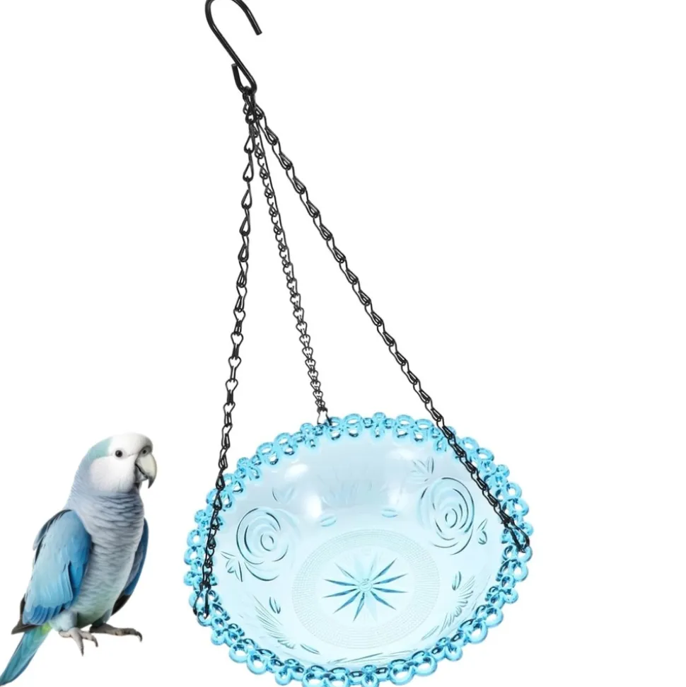 DOWNYPAWS - Bain et mangeoire suspendus pour oiseaux - extérieur