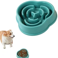 DOWNYPAWS - Bol d'alimentation lent pour chien