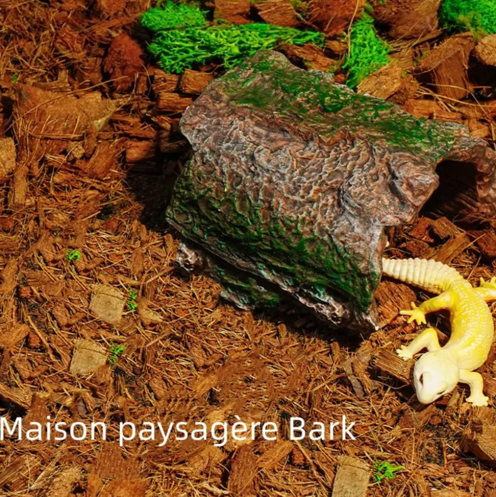 DOWNYPAWS - Cachette en résine pour reptiles