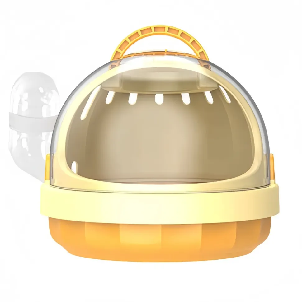 DOWNYPAWS - Cage à emporter pour hamster ufo : planeur à sucre adaptée aux ours dorés petite boîte d'élevage