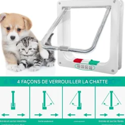 DOWNYPAWS - Chatière pour chat