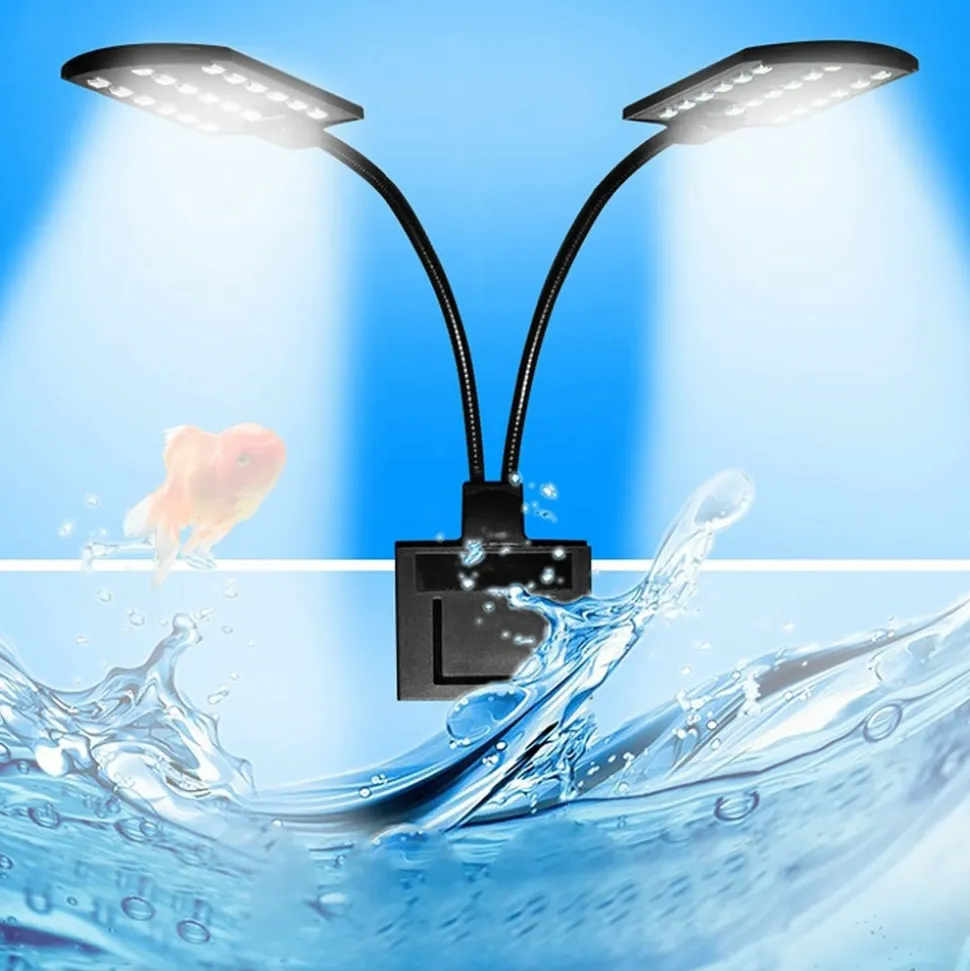 DOWNYPAWS - Éclairage double led pour aquarium