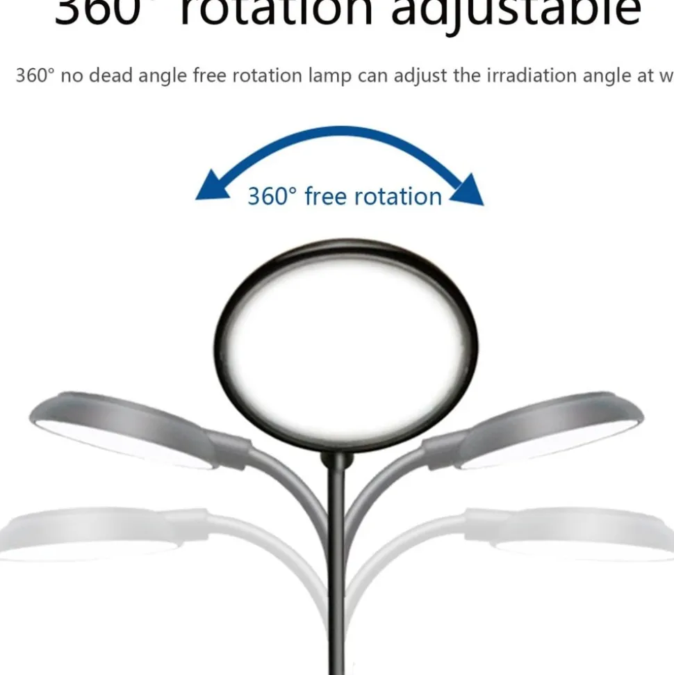 DOWNYPAWS - Éclairage led aquarium - orientation 360° sans scintillement