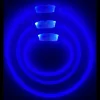 DOWNYPAWS - Collier lumineux rechargeable pour chien bleu taille l, circonférence 70 cm