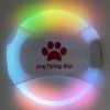 DOWNYPAWS - Discovolant lumineux rechargeable avec led pour chien lumière colorée