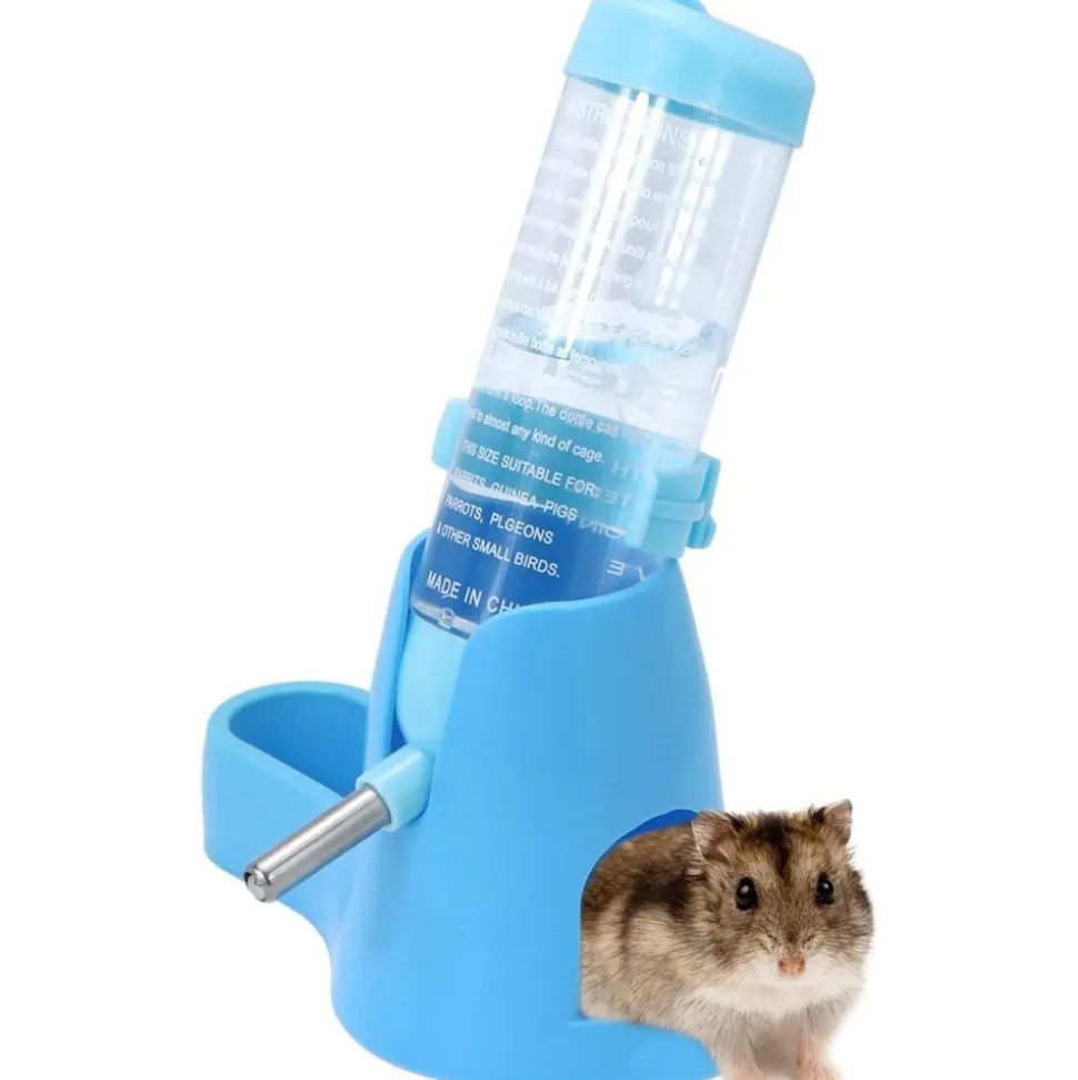 DOWNYPAWS - Distributeur automatique d'eau - 3 en 1 avec socle pour petits animaux