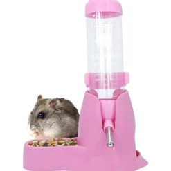 DOWNYPAWS - Distributeur automatique d'eau - 3 en 1 avec socle pour petits animaux