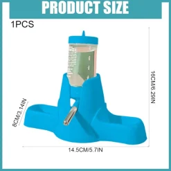 DOWNYPAWS - Distributeur d'eau - 80ml avec support biberon pour petits animaux