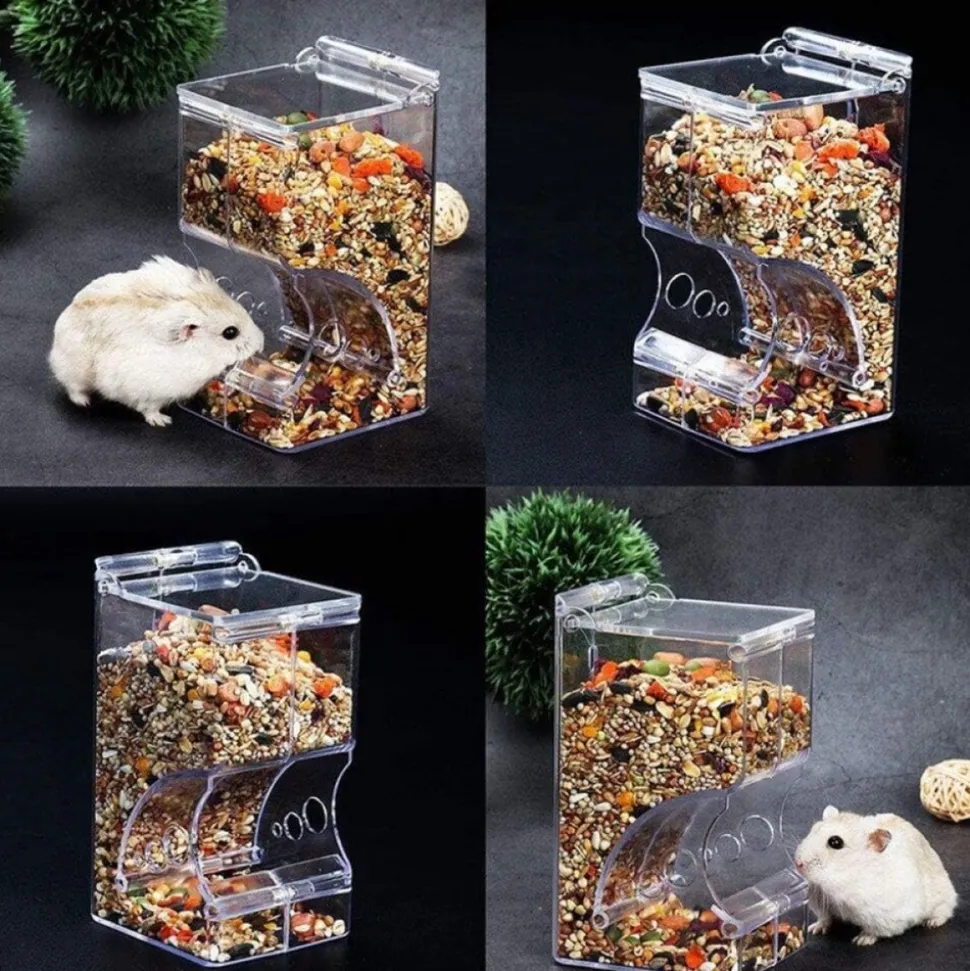 DOWNYPAWS - Distributeur nourriture automatique - petits animaux