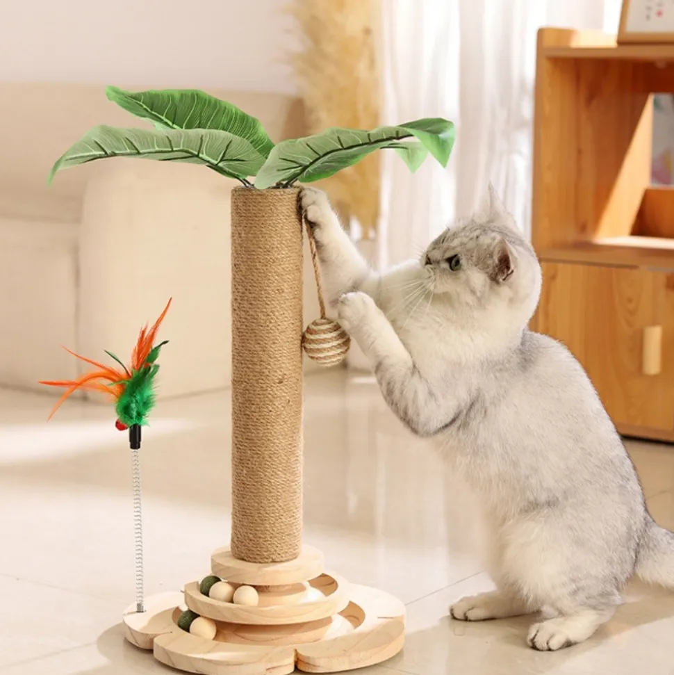 DOWNYPAWS - 5 en 1arbre à chat