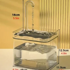 DOWNYPAWS - Fontaine à Eau Avec Circulation Automatique Pour Chat
