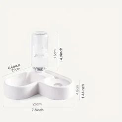 DOWNYPAWS - Fontaine Et Gamelle Automatiques Pour Chats