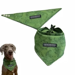 DOWNYPAWS - Foulard triangulaire pour chats et chiens xl:54-57cm