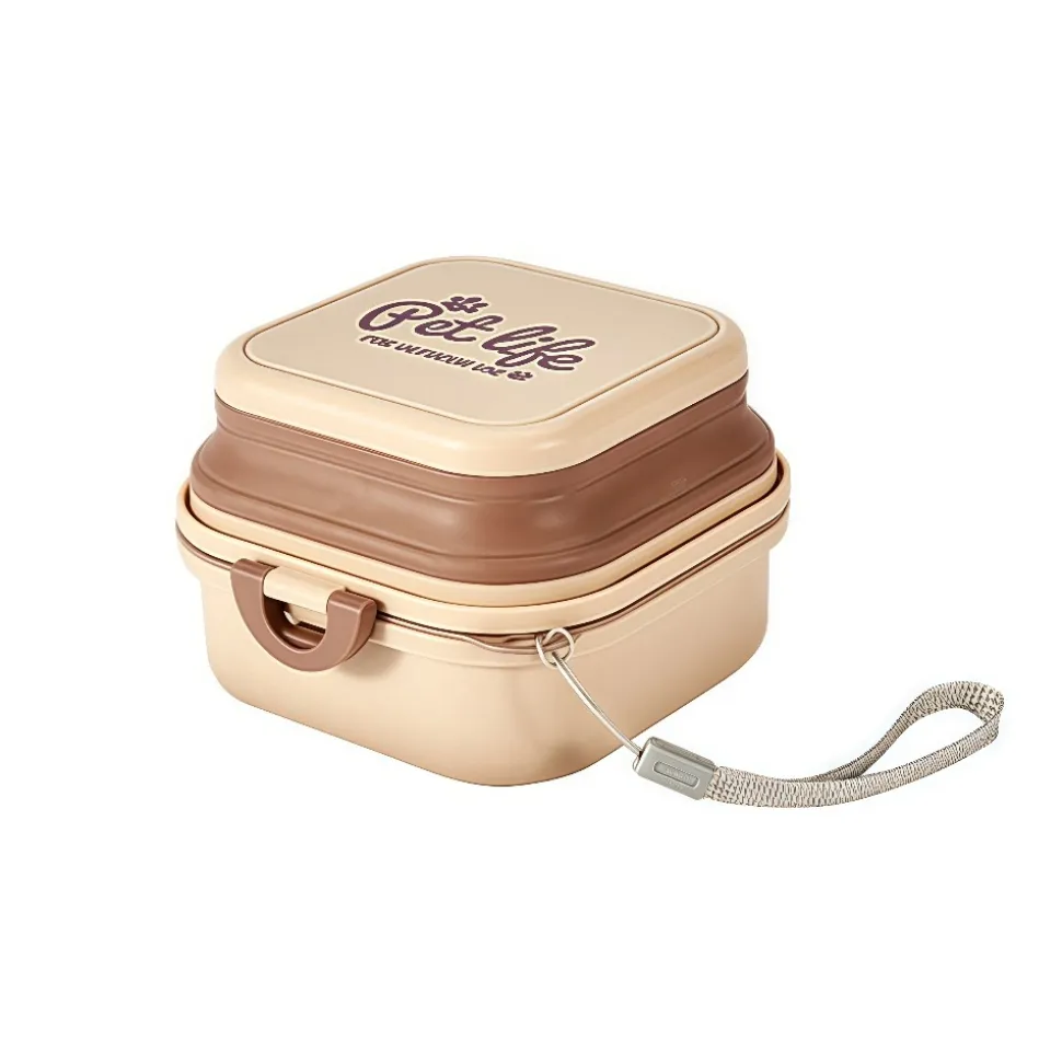 DOWNYPAWS - Gamelle pliable 2 en 1 pour chien