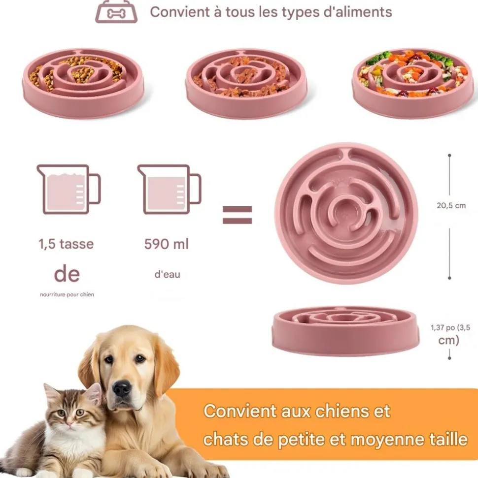 DOWNYPAWS - Gamelles pour chien