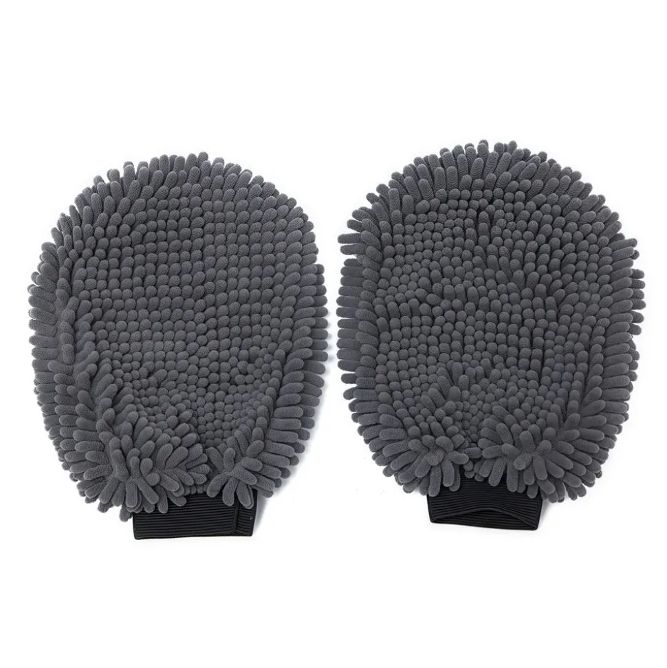 DOWNYPAWS - Gants de massage et d'épilation pour le bain et le toilettage des animaux de compagnie