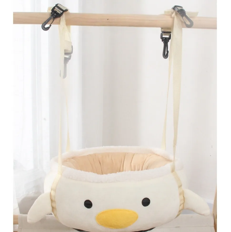 DOWNYPAWS - Hamac pour chat en forme de poulet-peut être posé à plat ou suspendu