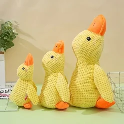 DOWNYPAWS - Jouet Couineur En Peluche En Forme De Canard Pour Chien - Résistant Aux Morsures