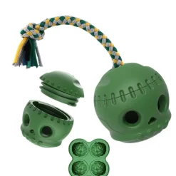 DOWNYPAWS - Jouet en corde pour chien - cadeau d'halloween - motif tête de mort