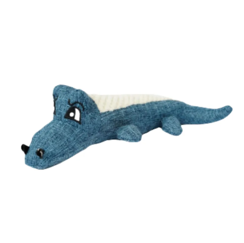 DOWNYPAWS - Jouets pour chiens en forme de crocodile, d'âne, de mouton, de renard, de lapin, d'éléphant, de cochon