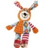 DOWNYPAWS - Jouets pour chiens en forme de crocodile, d'âne, de mouton, de renard, de lapin, d'éléphant, de cochon