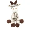 DOWNYPAWS - Jouets pour chiens en forme de crocodile, d'âne, de mouton, de renard, de lapin, d'éléphant, de cochon