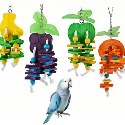 DOWNYPAWS - Jouets à ronger - lot de 4 puzzle d'entraînement