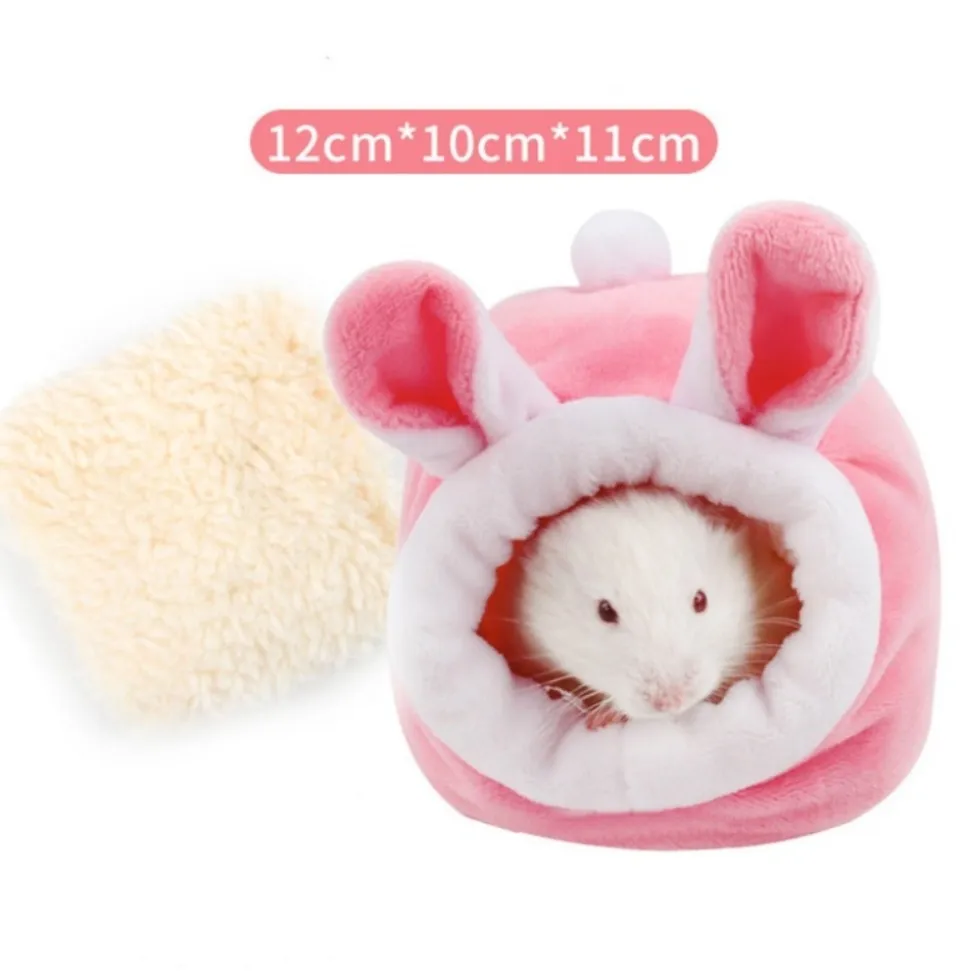 DOWNYPAWS - Lit pour hamster - antidérapant doux et chaud
