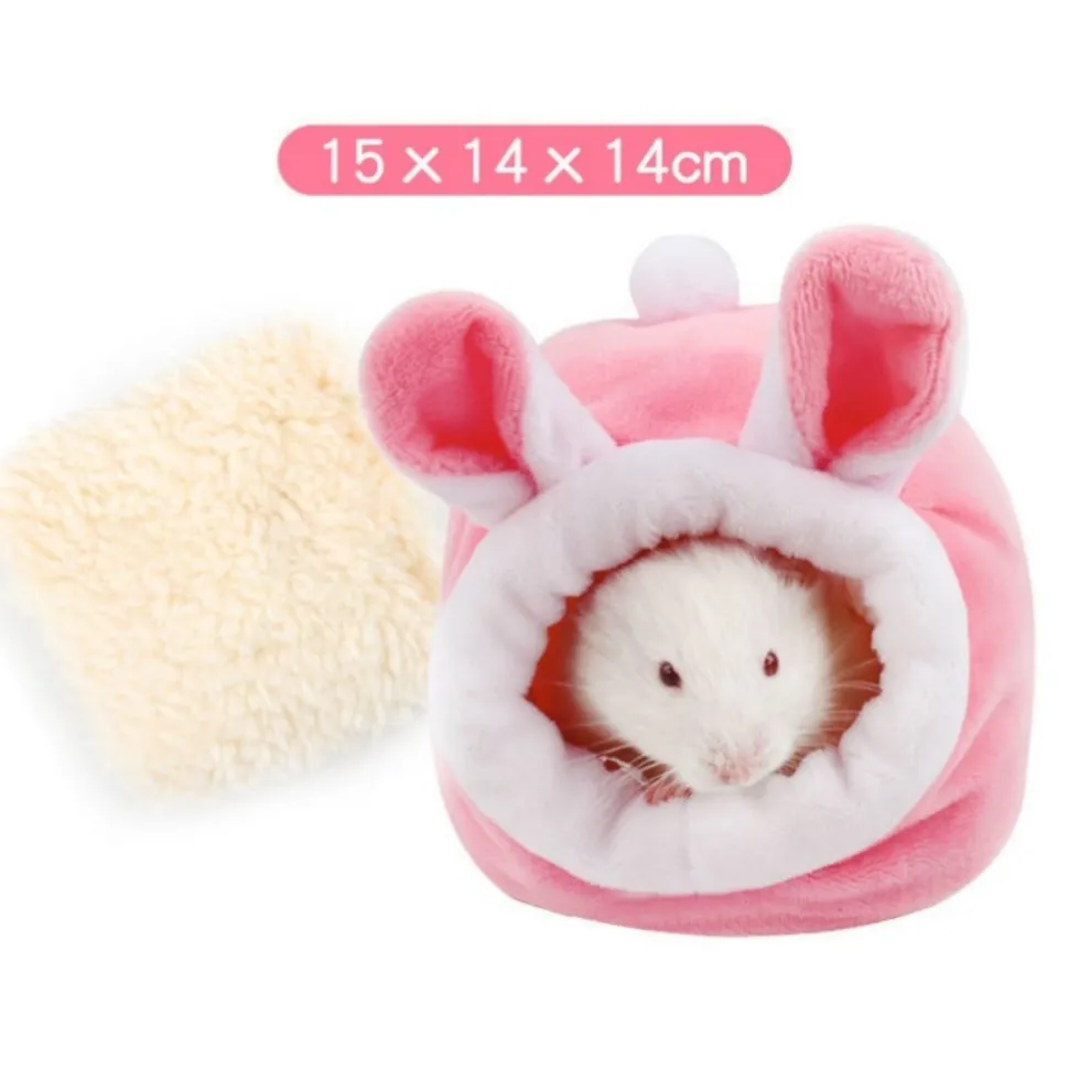DOWNYPAWS - Lit pour hamster - antidérapant doux et chaud