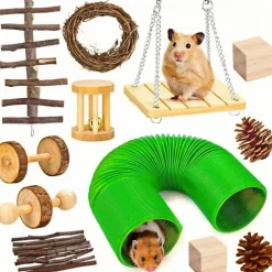 DOWNYPAWS - Lot de jouets - jeu molaire en bois
