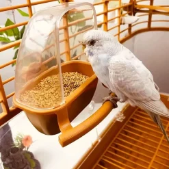 DOWNYPAWS - Mangeoire et distributeur d'eau - 3 pièces, suspendus, conteneur de nourriture