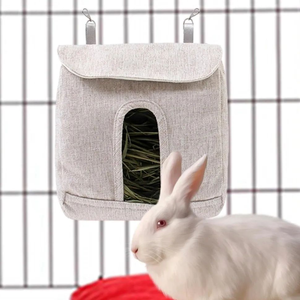 DOWNYPAWS - Mangeoire suspendue - pratique en gris et bleu
