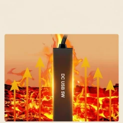 DOWNYPAWS - Mini chauffage pour aquarium de 10 watts : augmente la température de l'eau de 5 à 8 degrés