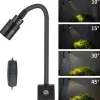 DOWNYPAWS - Mini lampe à pince led pour aquarium, ornement d'aménagement paysager