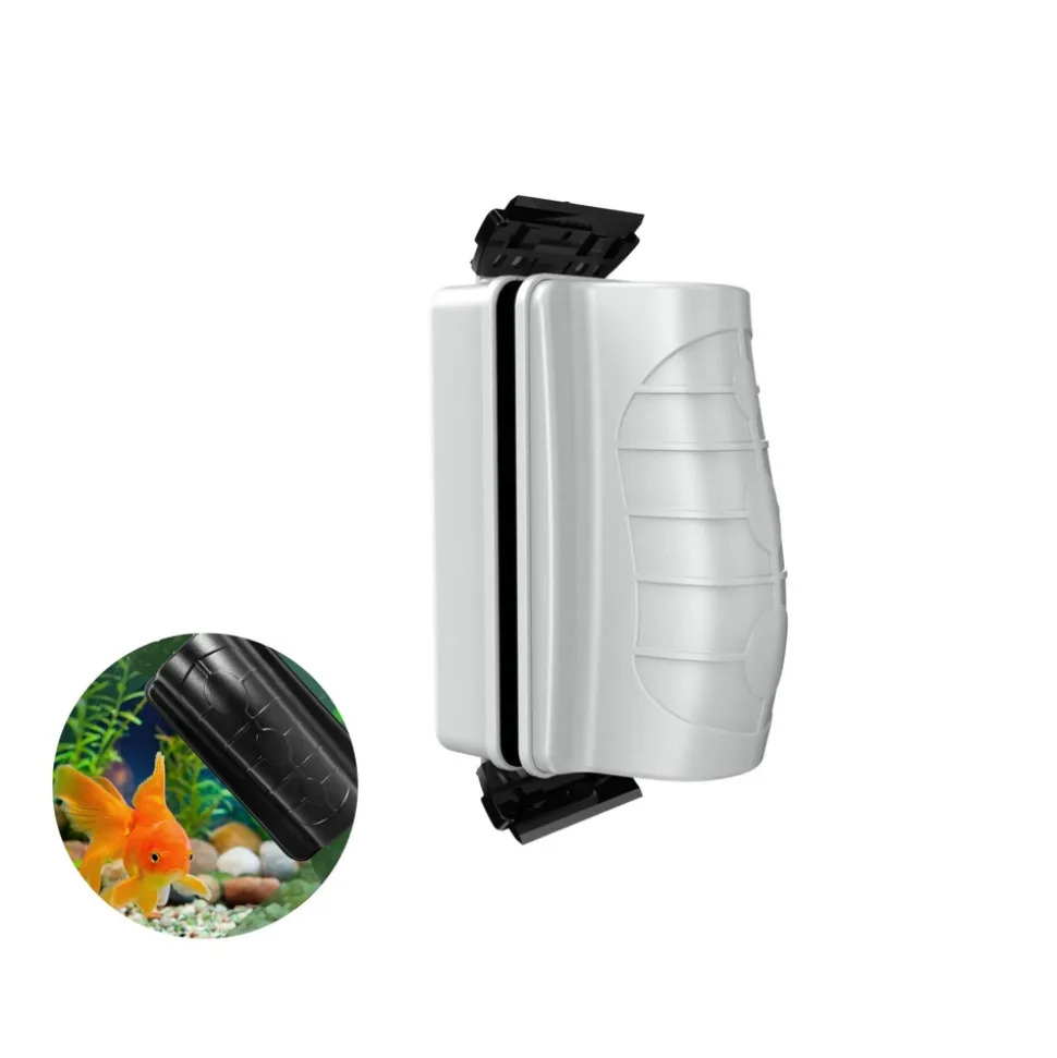 DOWNYPAWS - Nettoyeur magnétique flottant pour aquarium - grattoir