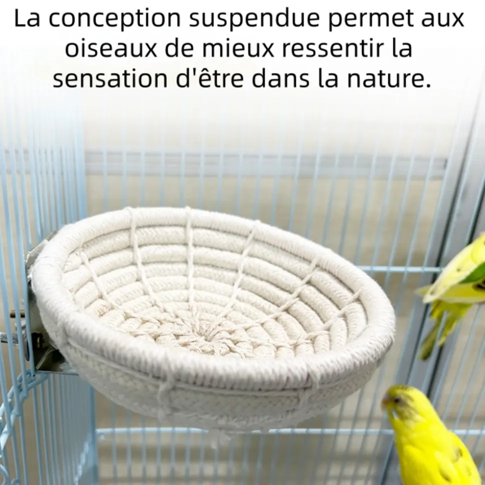 DOWNYPAWS - Nid d'oiseau en paille