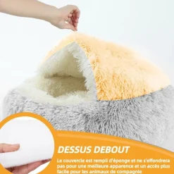 DOWNYPAWS - Panier - confortable antidérapant pour animaux