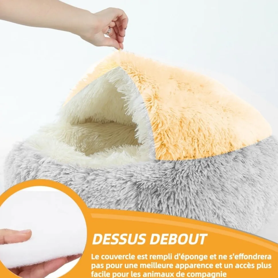 DOWNYPAWS - Panier - confortable antidérapant pour animaux