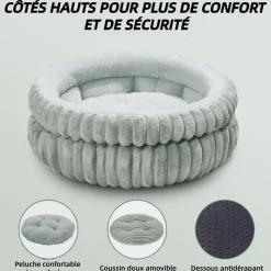 DOWNYPAWS - Panier - pour chats et chiens lavable