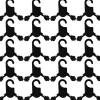 DOWNYPAWS - Pendentifs pour vêtements - plastique noir taille petite 20 pièces