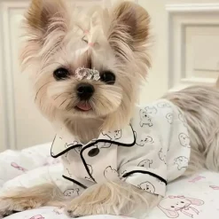 DOWNYPAWS - Petit pyjama respirant pour chiens et chats (printemps - été)