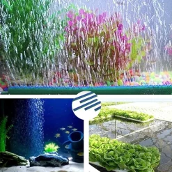 DOWNYPAWS - Pierres à air - 2 pièces, 36.5 cm, pour aquariums d'eau douce ou salée