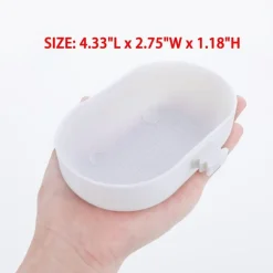 DOWNYPAWS - Récipient d'alimentation pour oiseaux - plastique en lot de 3